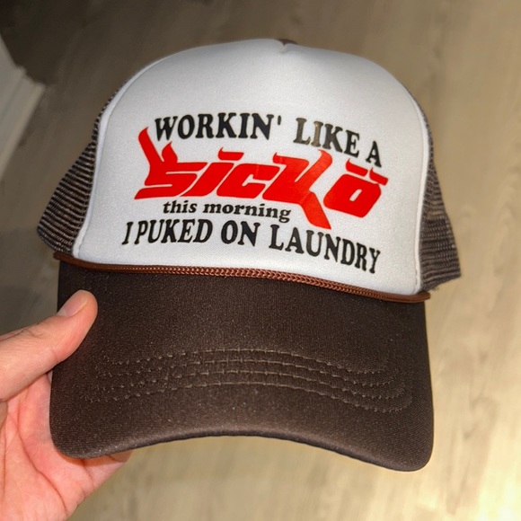 Sicko hat- brown - Picture 1 of 3